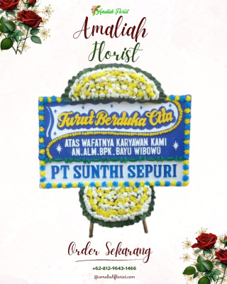 Papan Bunga Duka di Muara Awang